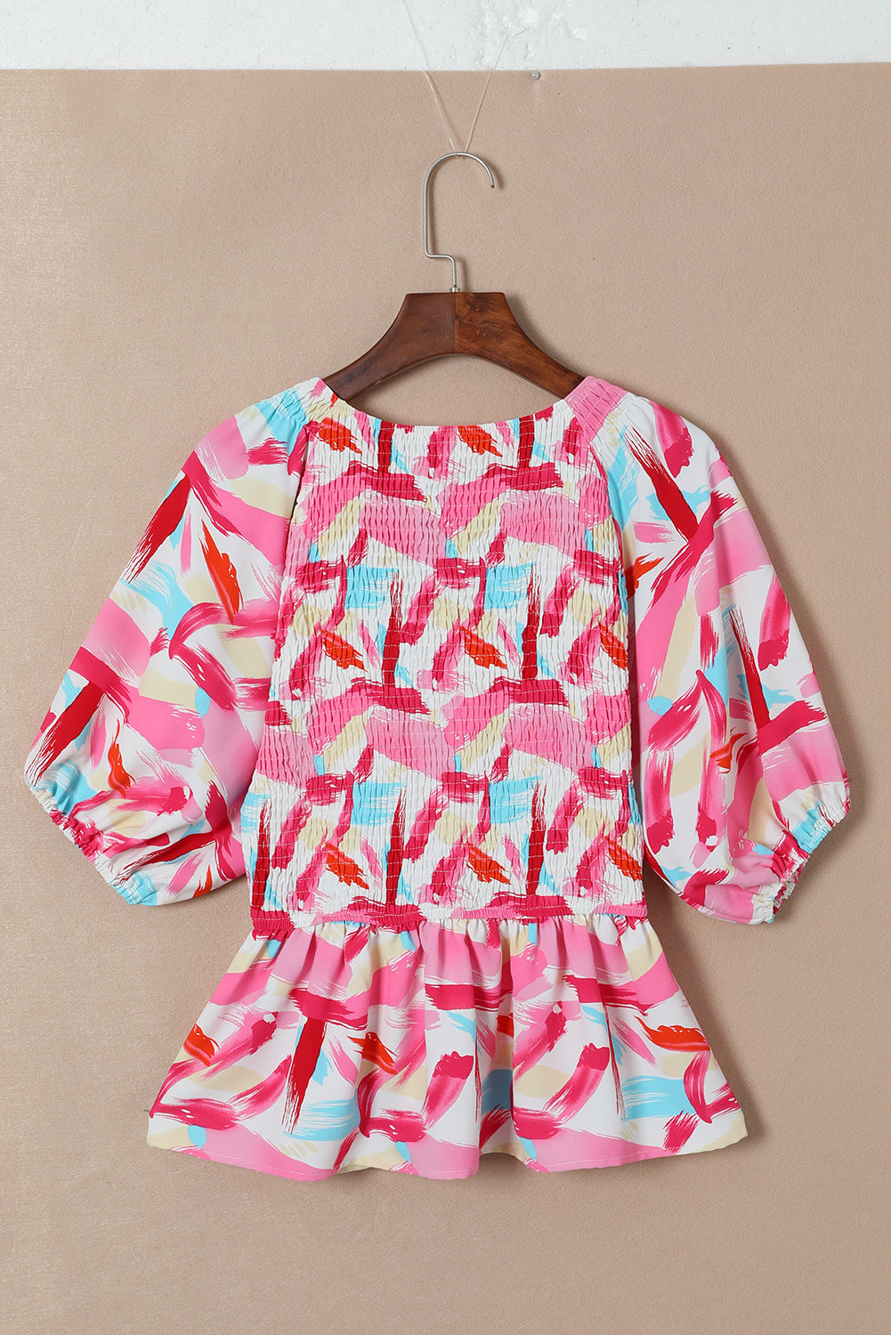 Spring Time Peplum Top