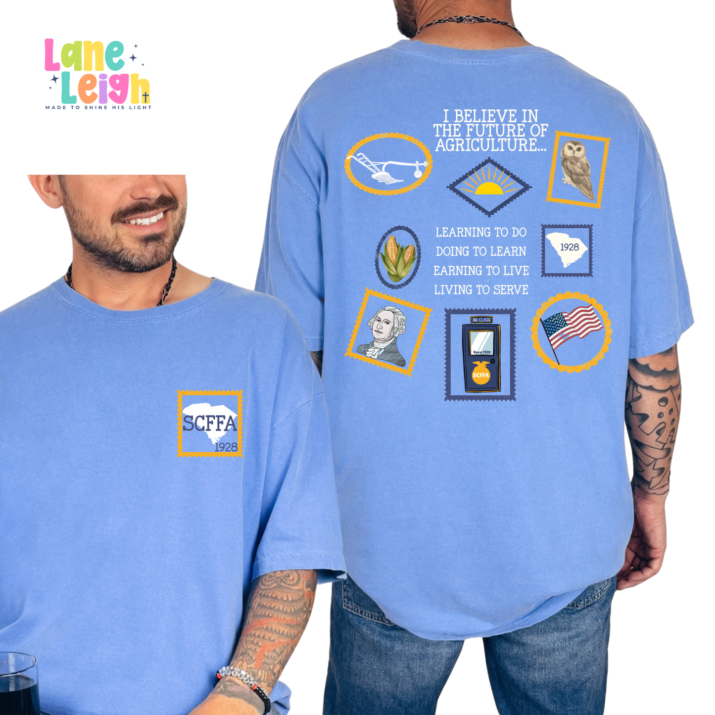 SCFFA 1928 Stamp Tee