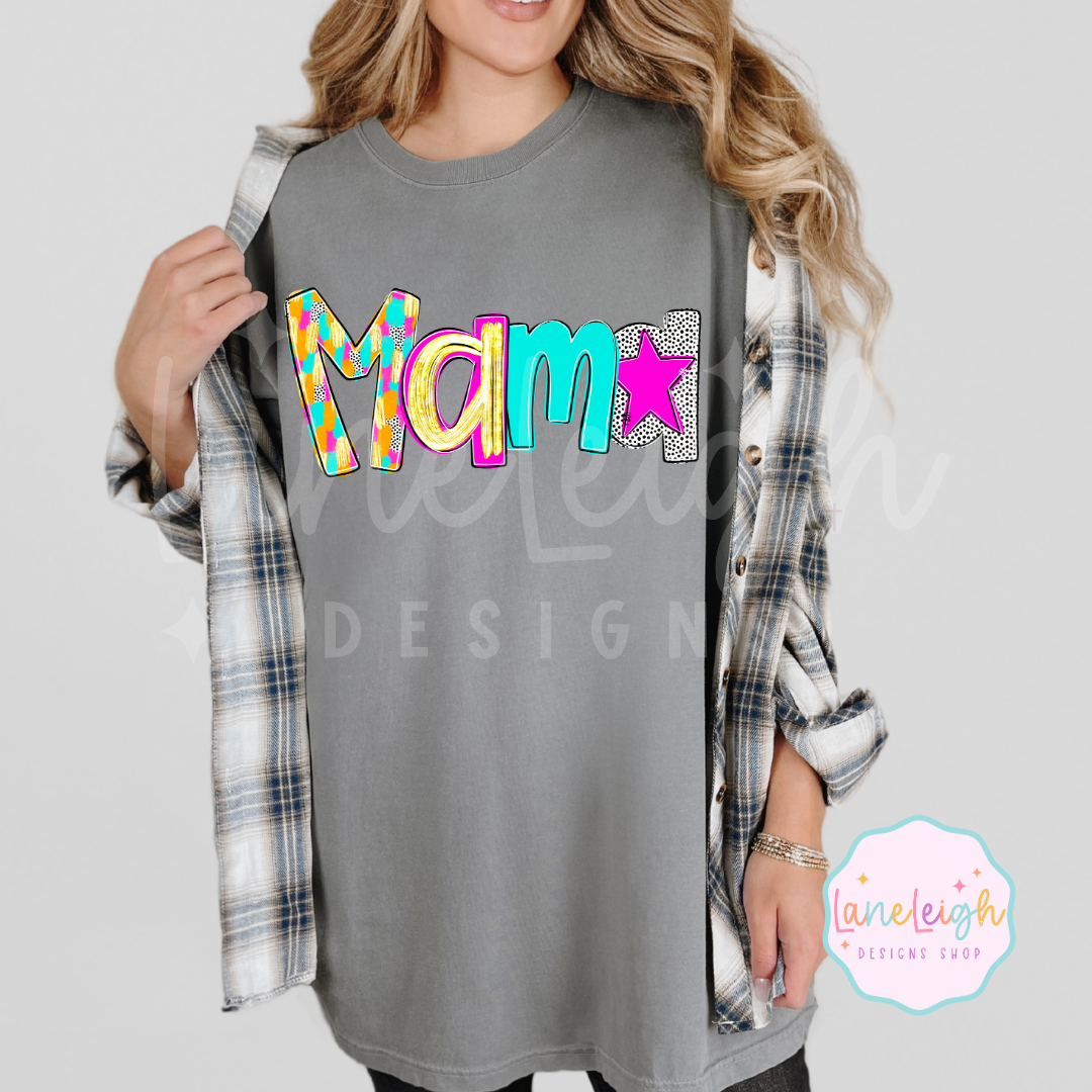 Rockstar Mama Tee