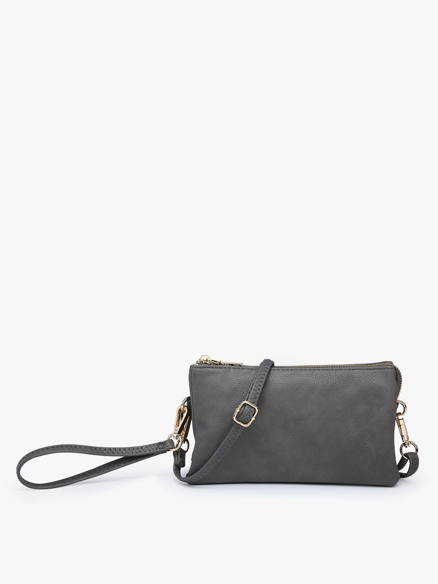 Riley Crossbody/Wristlet: Champagne