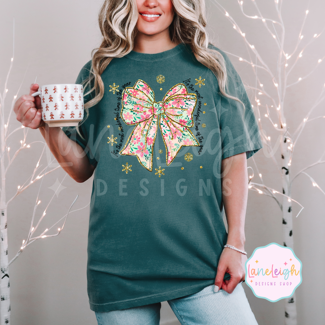 Preppy Girl Christmas Tees