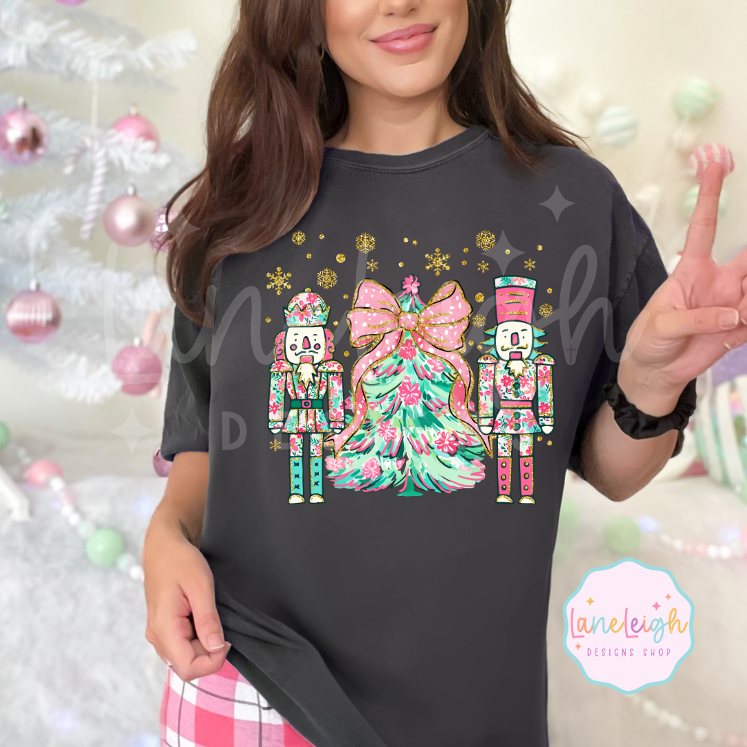 Preppy Girl Christmas Tees