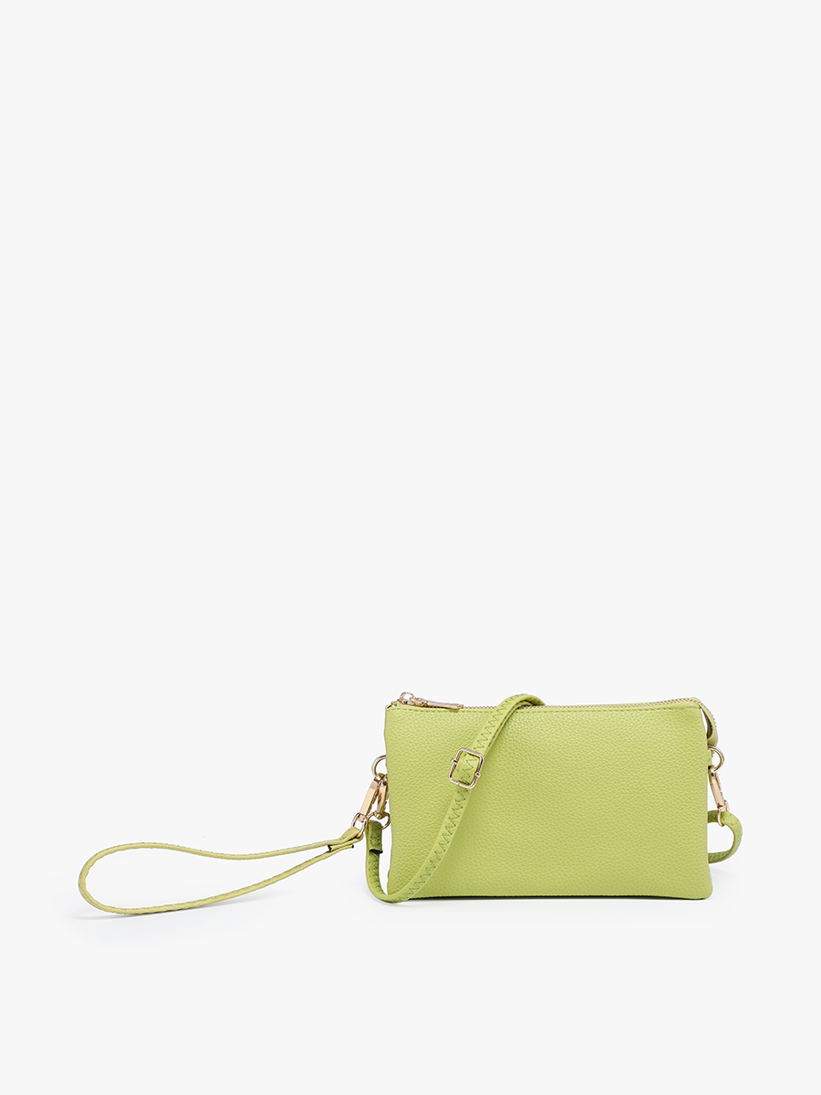 Riley Crossbody/Wristlet: Champagne