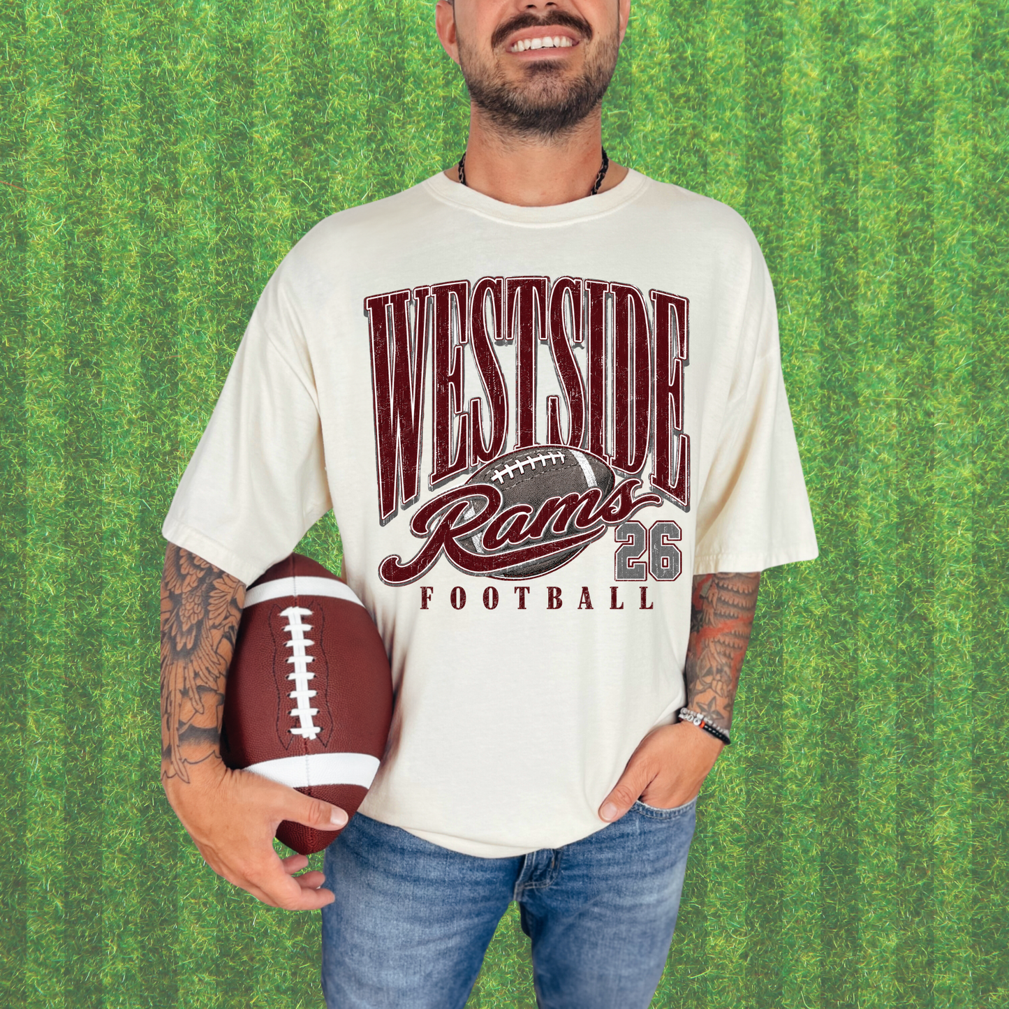 Friday Lights Football Tee