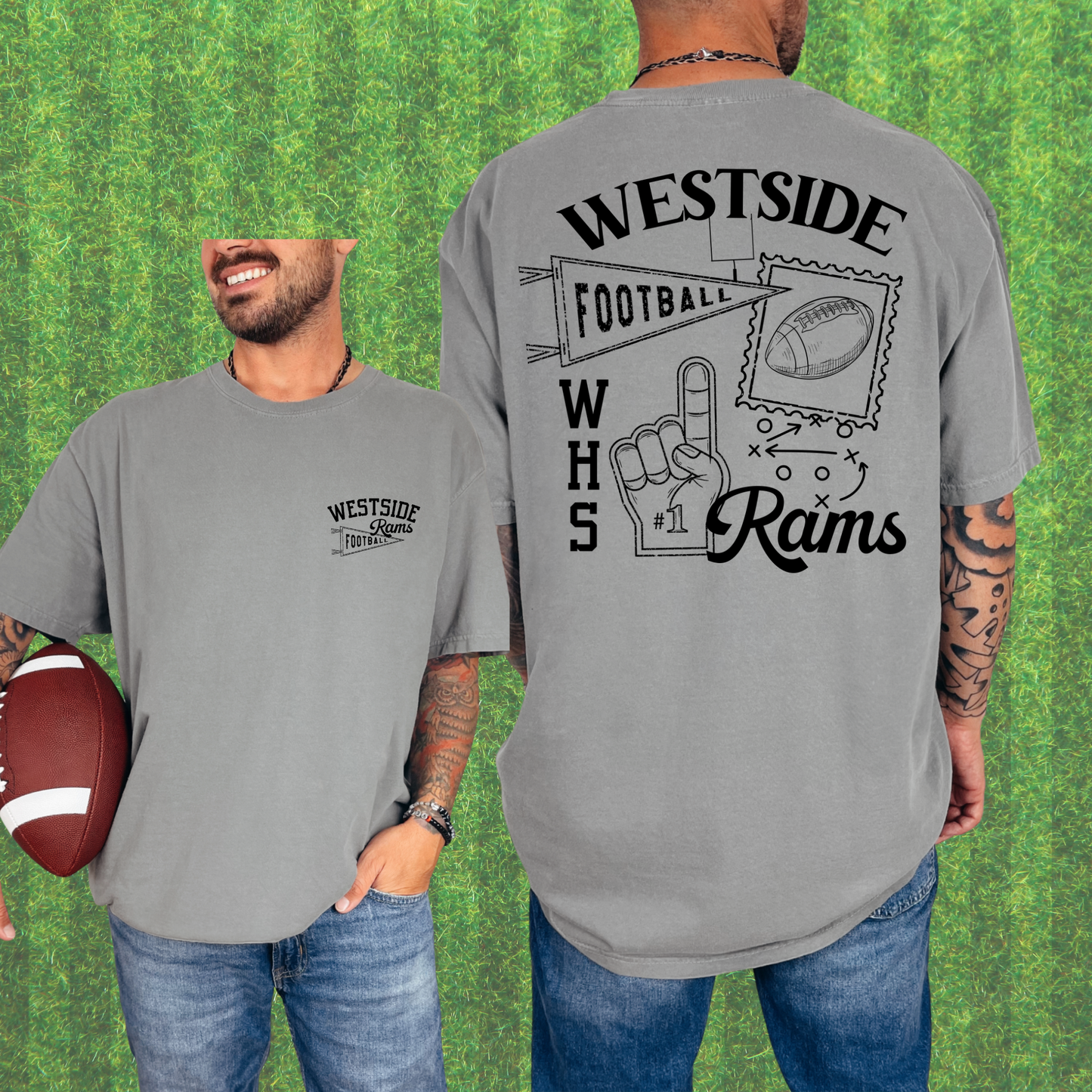 Game Plan Pocket & Back Tee