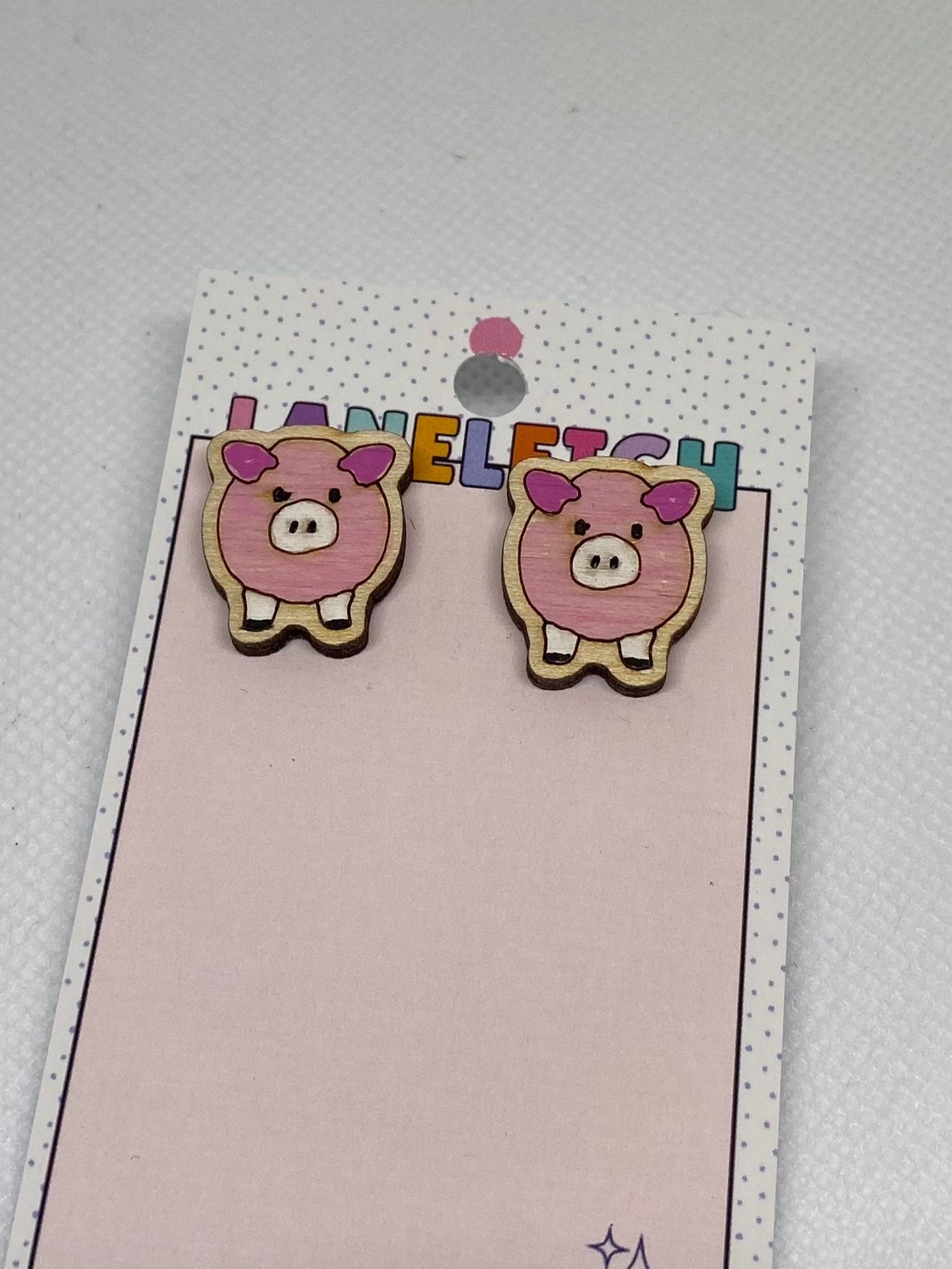 Cute Pig Earrings