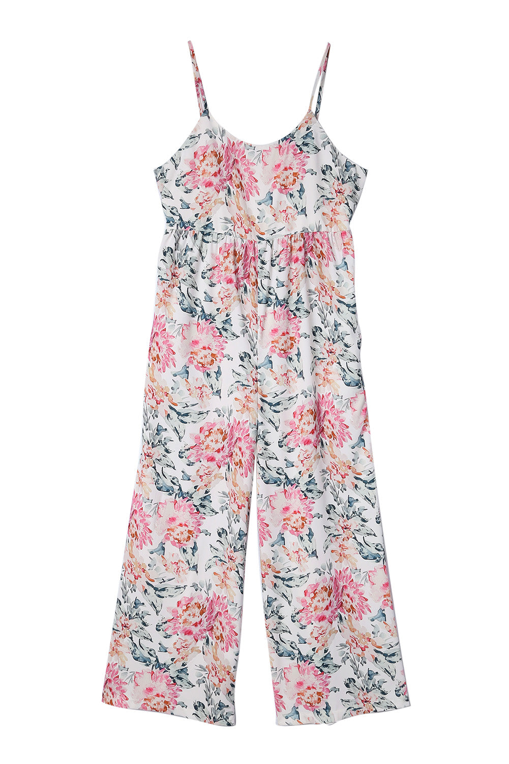 Floating on Floral Jumpsuit