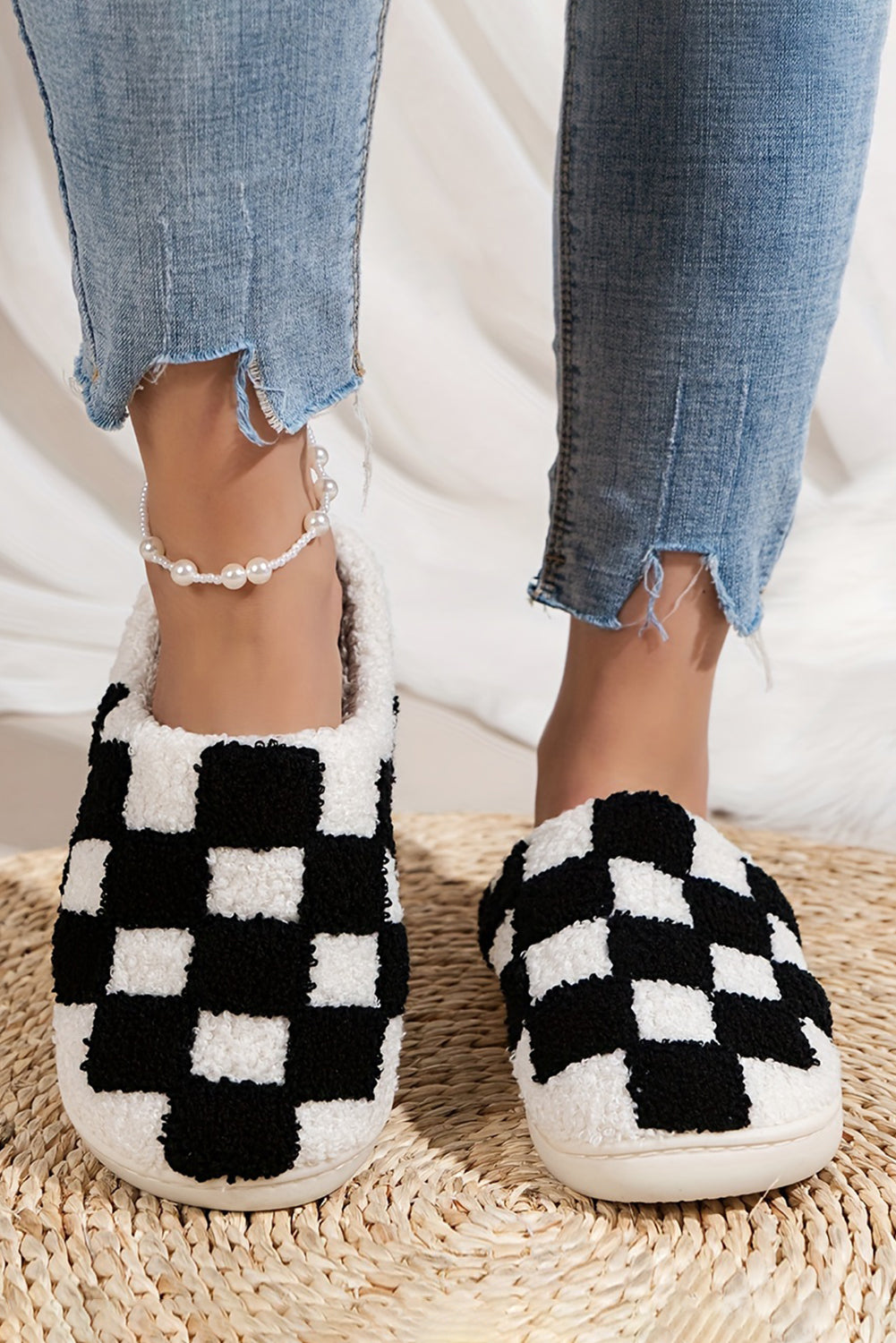 Checkered Me Out Slippers