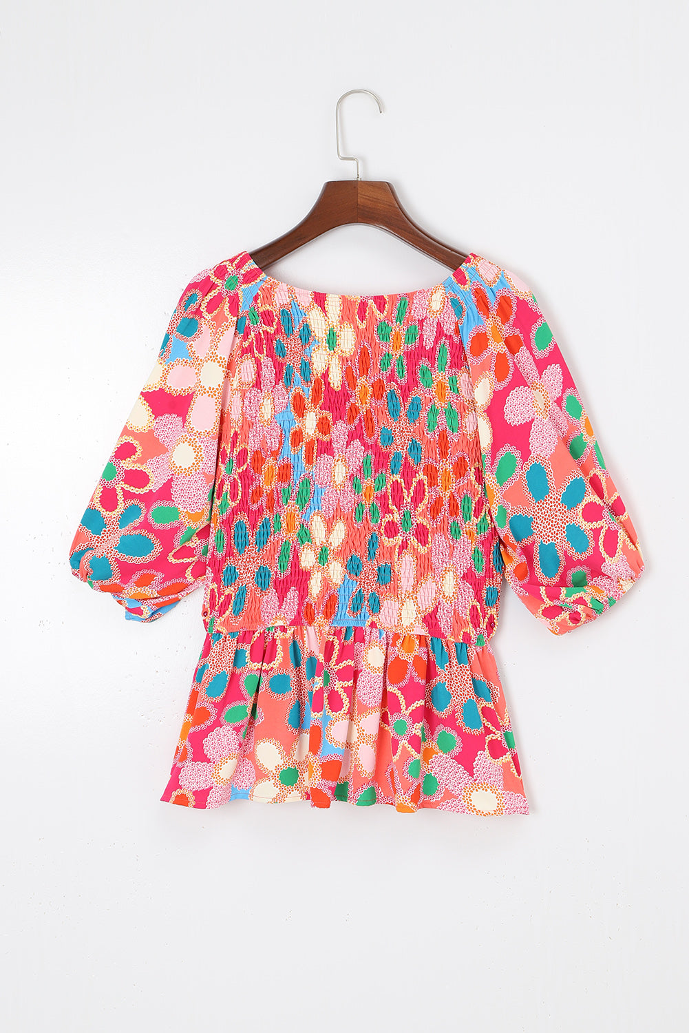 Spring Time Peplum Top