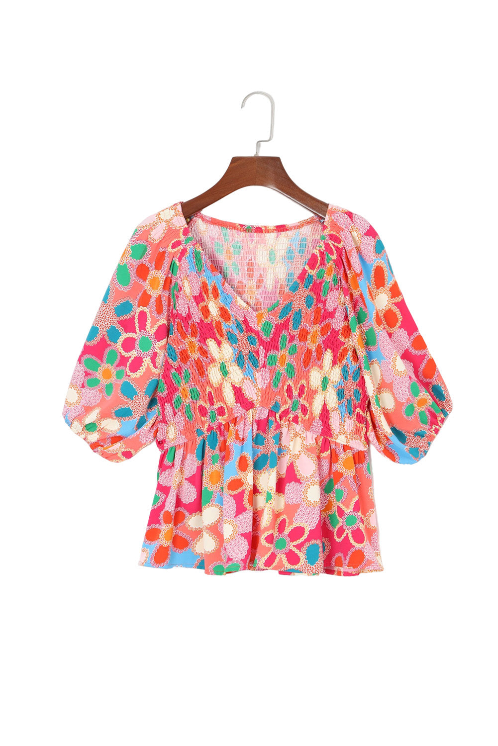 Spring Time Peplum Top