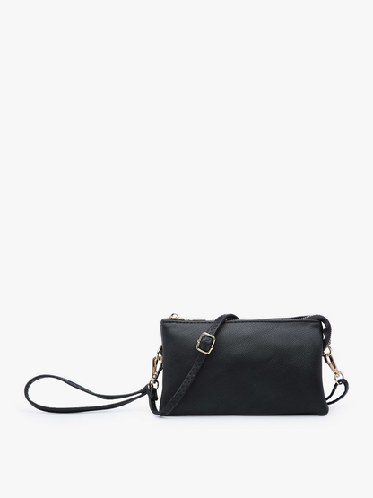 Riley Crossbody/Wristlet: Champagne