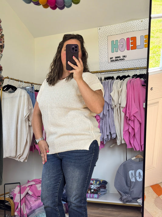 Creamy Comfort Knit Top