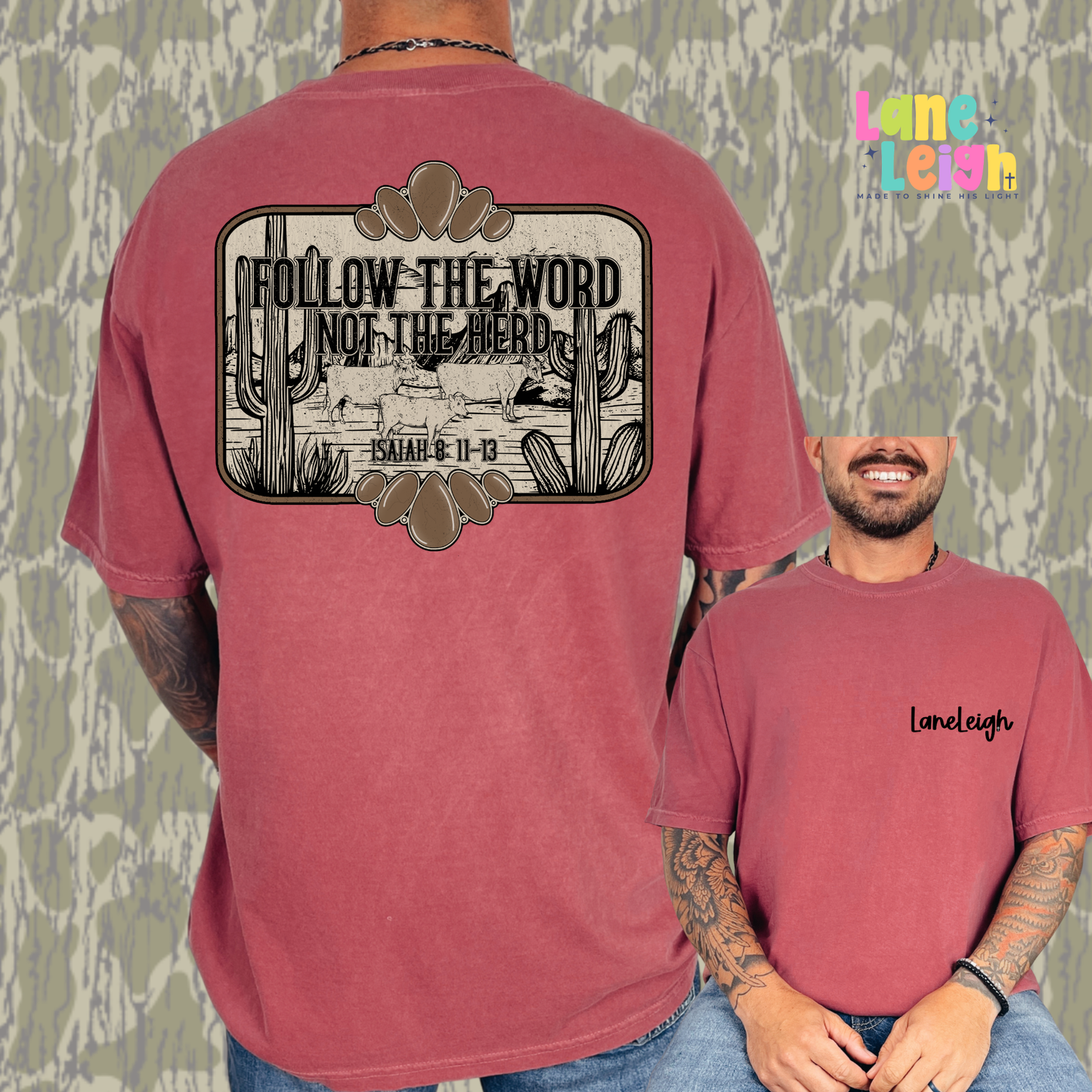 Follow the Word Not the Herd Tee