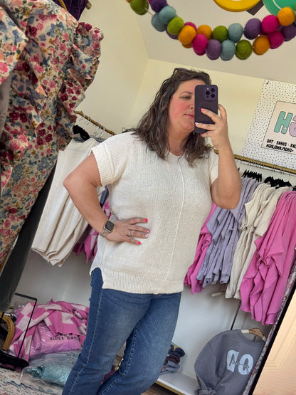 Creamy Comfort Knit Top