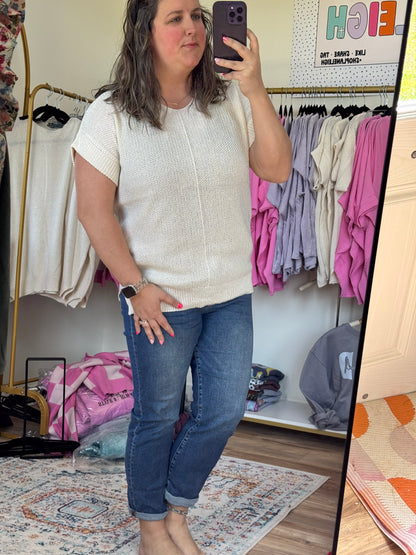Creamy Comfort Knit Top