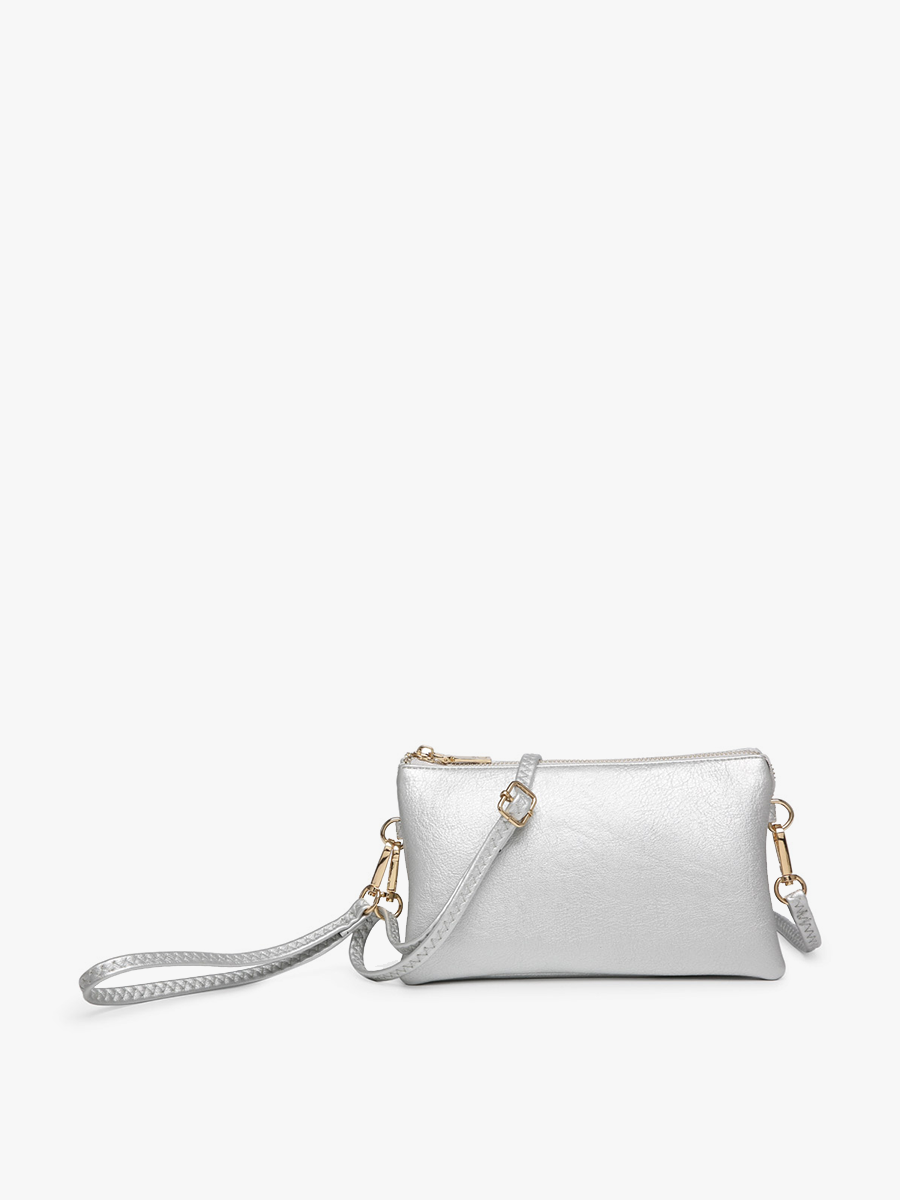 Riley Crossbody/Wristlet: Champagne