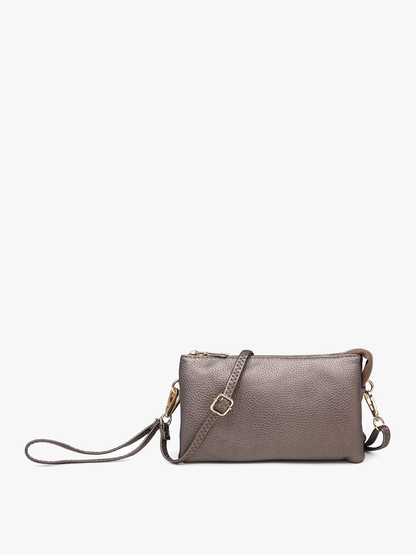 Riley Crossbody/Wristlet: Champagne