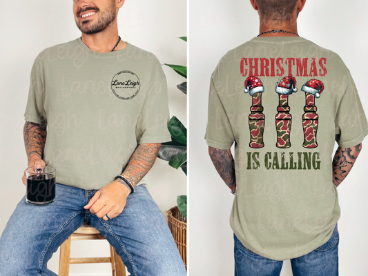 Christmas is Duck Calling Tee