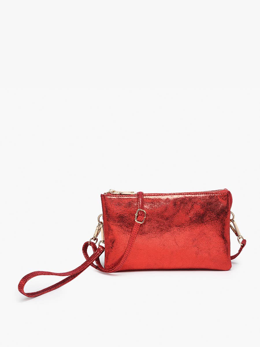 Riley Crossbody/Wristlet: Champagne
