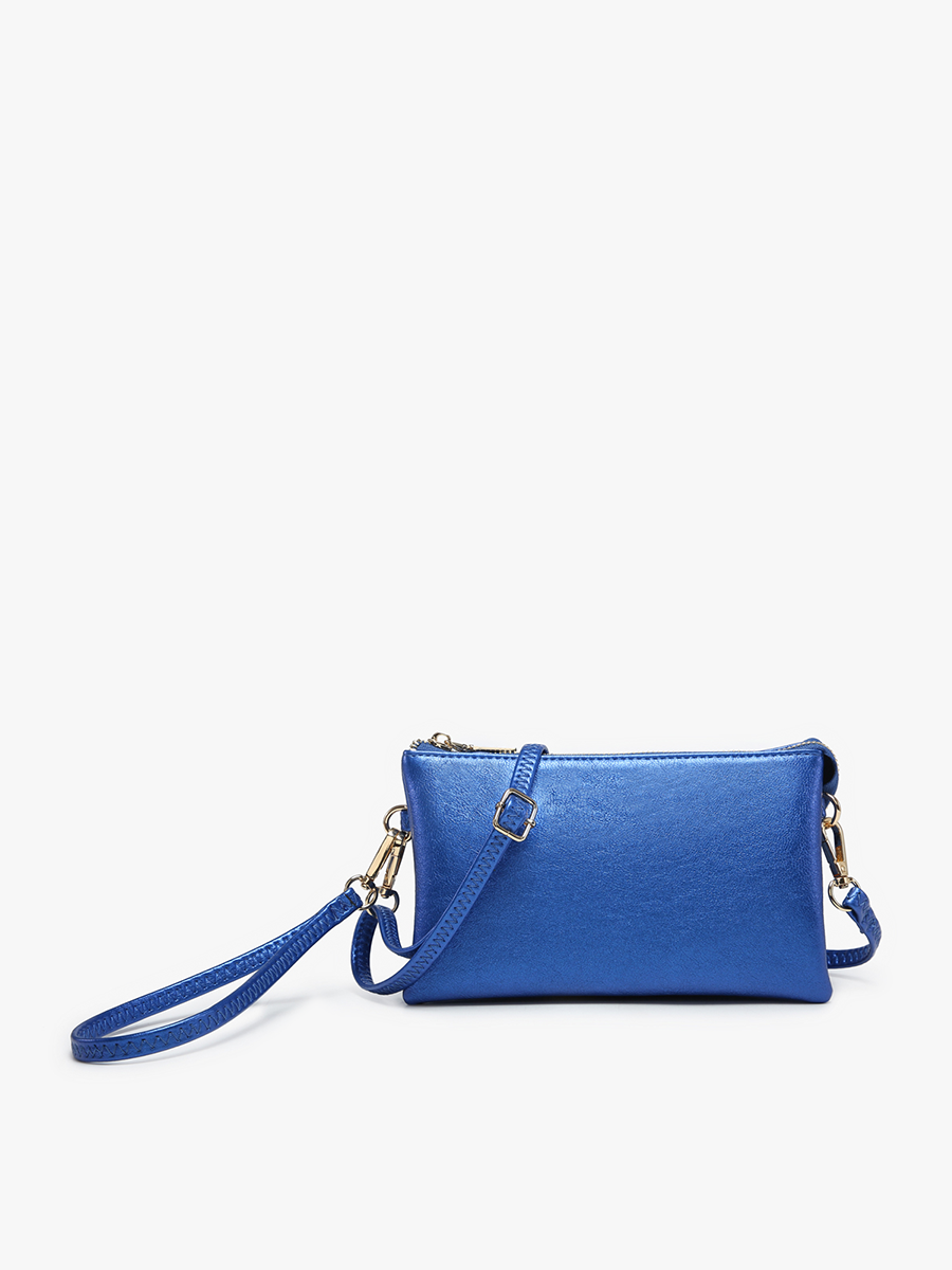 Riley Crossbody/Wristlet: Champagne