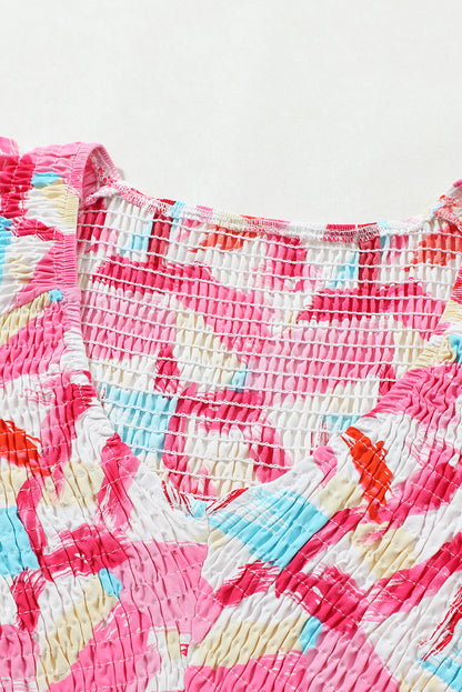 Spring Time Peplum Top