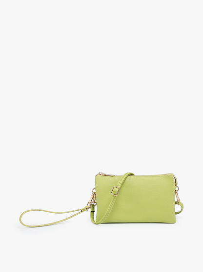 Riley Crossbody/Wristlet: Champagne
