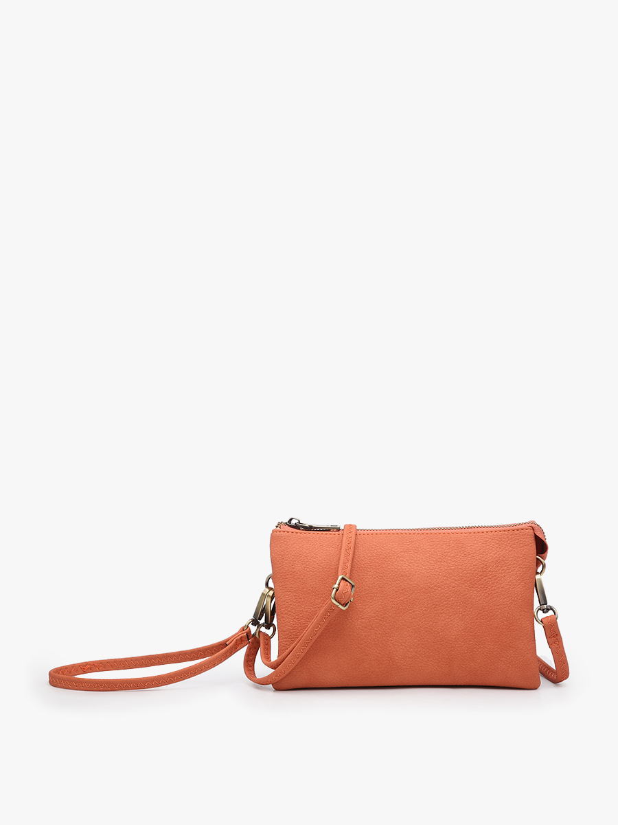 Riley Crossbody/Wristlet: Champagne
