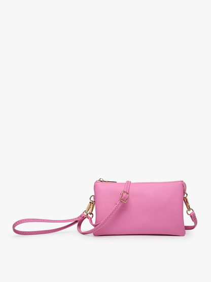 Riley Crossbody/Wristlet: Champagne