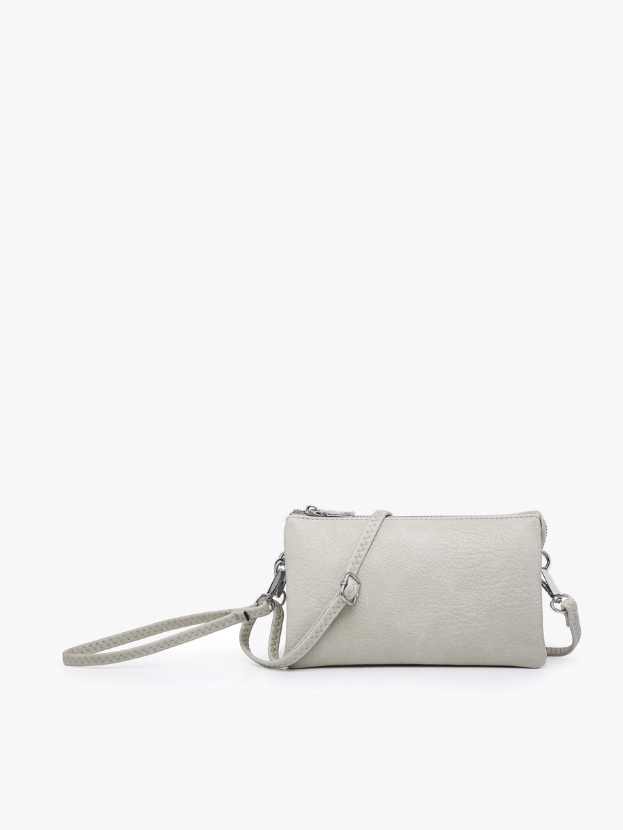 Riley Crossbody/Wristlet: Champagne