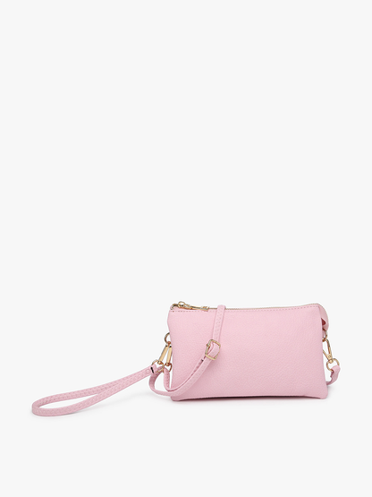 Riley Crossbody/Wristlet: Champagne