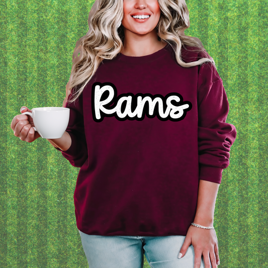 Cozy Rams Crewneck