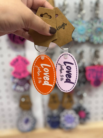 Faith Based Acrylic Keychains