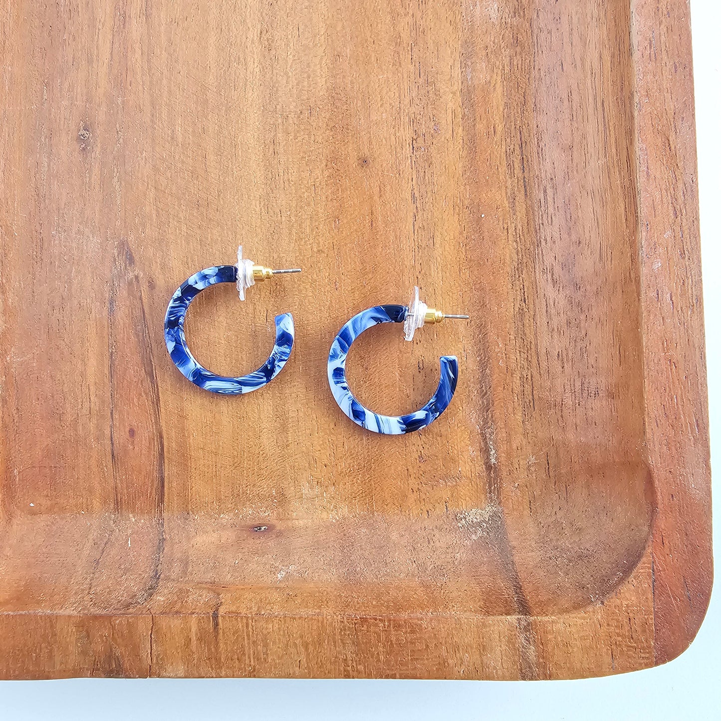 Ocean Waves Mini Hoops