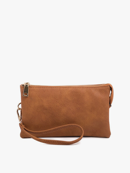 Riley Crossbody/Wristlet: Champagne