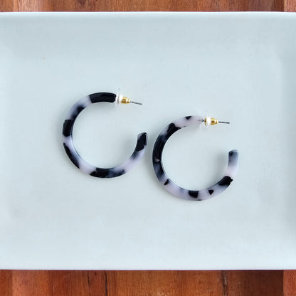 Camy Hoops - Snow Tortoise