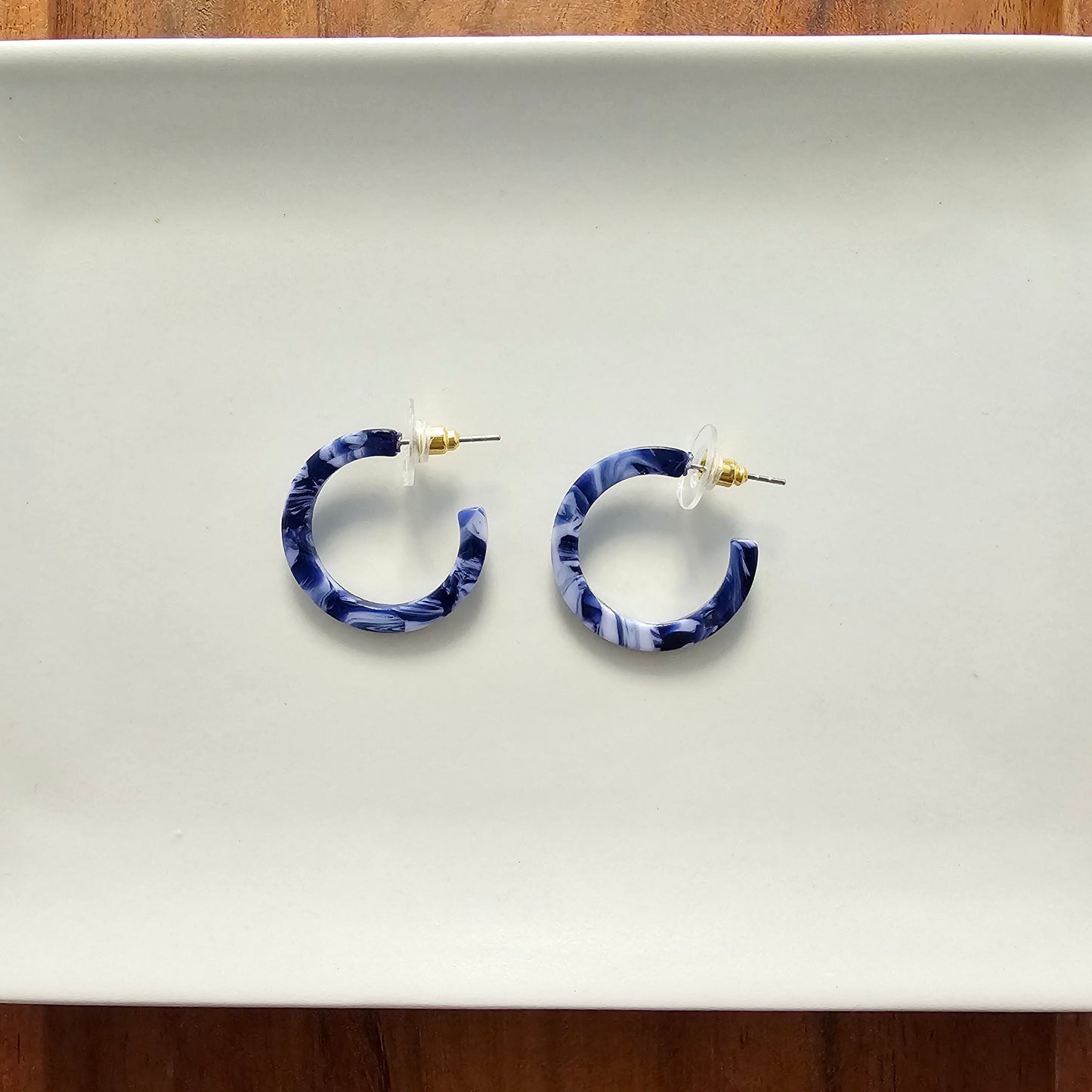 Ocean Waves Mini Hoops