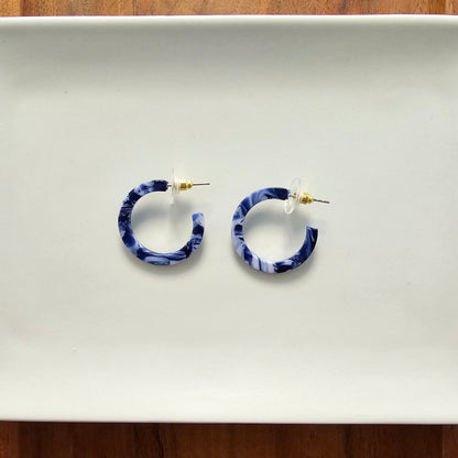 Ocean Waves Mini Hoops