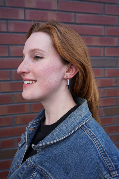 Camy Hoops - Snow Tortoise