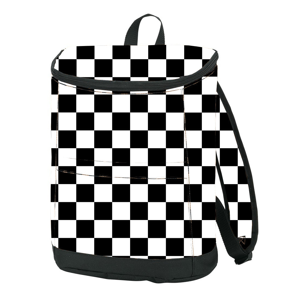 Checkerboard Backpack Cooler